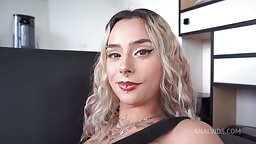 Morganita Brux - 21 years old very pretty face Brazilian, returns to Mambo Perv after maternity break ( DAP, Anal, 2on1, gapes, lactation, milking breasts, BBC) OB605
